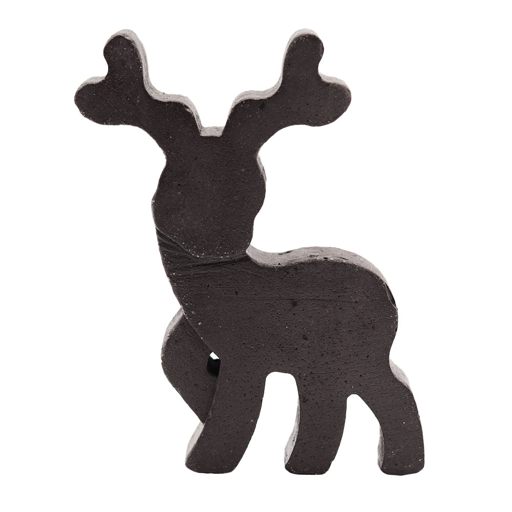 concrete deer black