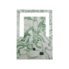 fridge magnet lighthouse green white marble