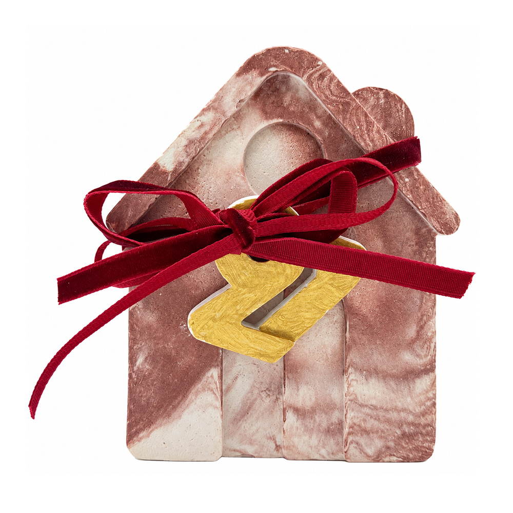 concrete gingerbread house small lucky charm 2027
